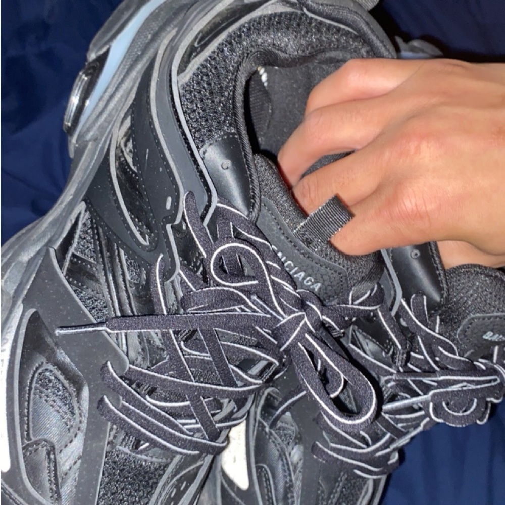 Black LED Balenciaga Tracks